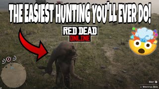 💥 ANOTHER SOLO! 💥 THE EASIEST HUNTING YOU'LL EVER DO IN RED DEAD ONLINE!