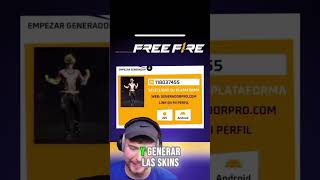 MR BEAST REVELA GENERADOR DE SKINS LEGENDARIAS PARA FREE FIRE #shorts #ytshorts #youtubeshorts