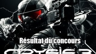 Résultat du concours Crysis 3