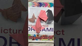 Origami Karpa // Nível fácil #art #origami #karpa #fish #dobradura #dobraduradepapel #nature