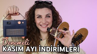 DENEMELİ KASIM İNDİRİMLERİ ALIŞVERİŞİM! 💄✨🛍️