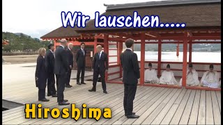 G7 Gipfel in Hiroshima (Japan) - Joe Biden stolpert zur traditionellen Musik rein