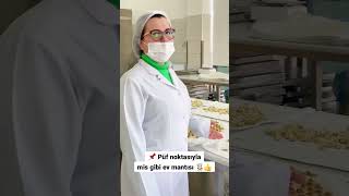 Püf noktasıyla mis gibi ev mantısı 👩🏻‍🍳👍 #short #shortvideo #pratikbilgiler #mantıtarifi #tarif