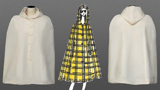 Drafting a Women’s Cape Coat