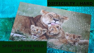 Spirit Of The Wild 1000 Piece Jigsaw Puzzle | Relaxing and Satisfying Time Lapse Video