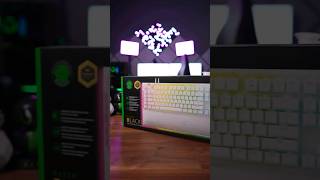 👉 Unboxing the Razer BlackWidow V4 Pro now in white 🩶 #RazerIndia #gaming #keyboard #asmr #unboxing