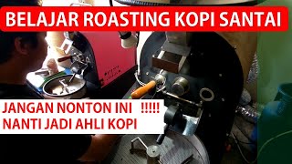 Belajar Roasting Kopi Santai