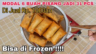 Pisang Gulung Crispy• di Jual 1000an langsung ludes • Crispy dan Garing di Luar, Lembut di Dalam !!!