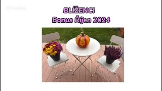 BLÍŽENCI♊️ Bonus Říjen 2024