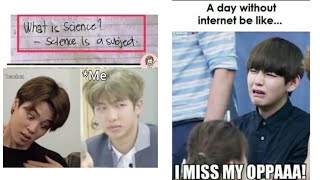 BTS funny memes 🤣 try not to laugh 😂😅 #btsrelatablememes