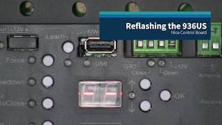 How To Reflash The Firmware To The Latest Version On Your Nice Apollo 936US Control Board