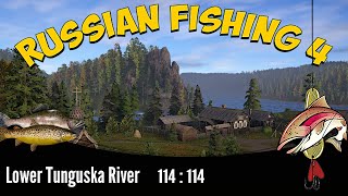 Russian Fishing 4 - Lower Tunguska River - Rzeka Dolna Tunguzka