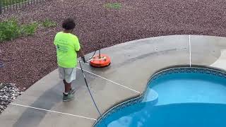 #pooldeckcleaning