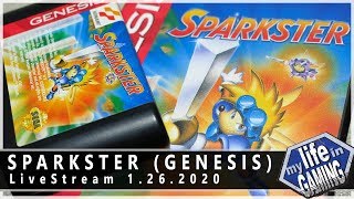 Sparkster (Sega Genesis) :: LIVE STREAM