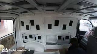 Geluids- en Warmte Isolatie Toyota HiAce Camper - Eindeloosreizen.nl