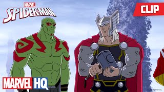 The Avengers Pair Up with the Guardians | Avengers Assemble