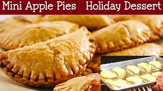 Baked Mini Apple Pie Recipe | Perfect Christmas Dessert | Quick and Easy Recipe