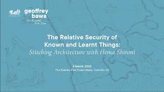 Stitching Architecture with Hema Shironi