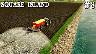 farming Simulator 22 Square Island Map Timelapse Ep #8  Mega Farm fs22 gameplay