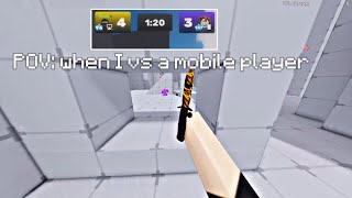 POV: When I vs a Mobile Player (Roblox Rivals