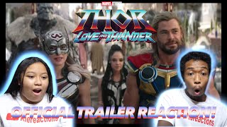 Marvel Studios' Thor: Love and Thunder | OFFICIAL Trailer REACTION!!!