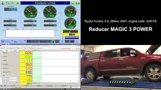 Performance test of reducer MAGIC 3 Power - Toyota Tundra 284kw