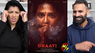 GHAATI Glimpse | 'The Queen' Anushka Shetty | Krish Jagarlamudi | UV Creations | REACTION