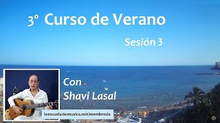 Tercer curso de verano de la Escuela de Música. Sesión 3.