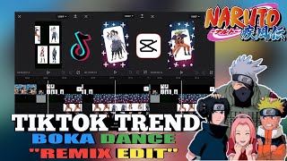 TIKTOK TRENDING ( BOKA DANCE ) "ANIME EDIT" CAPCUT TUTORIAL