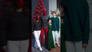 Deadpool family 🤪😎 Arina Family Best #shorts