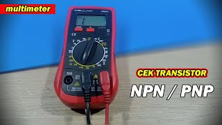 Cara Cek Transistor Mati atau Short dengan Multimeter Digital