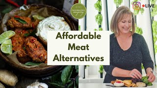 Affordable Meat Alternatives Instagram Live! | Fauxmagerie Zengarry