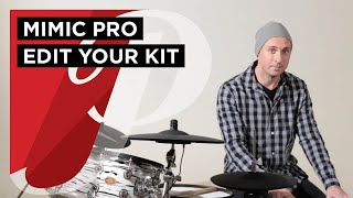 Pearl Mimic Pro. Edit your kit