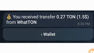 تشریح ربات whatTon و طریقه برداشت