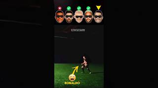 Ronaldo VS Top Footballers - No Look Challenge 🫣