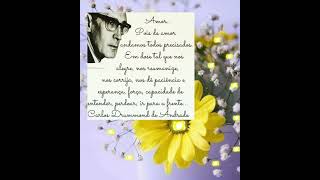 Amor. Carlos Drumnond de Andrade