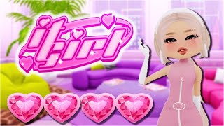 Trying a NEW Fashion Game on Roblox! (IT GIRL)