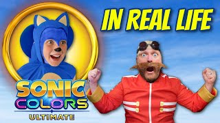 Sonic Colors Ultimate In Real Life! Noob Family is Trapped by Dr Robotnik