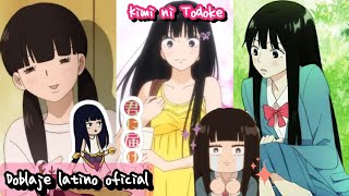 Voz de Sawako Kuronoma en latino | Kimi ni Todoke | Doblaje latino | 1080p HD