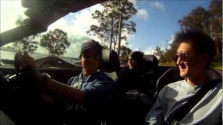 Easton, Brendon and Sam test drives Audi A5 Convertible