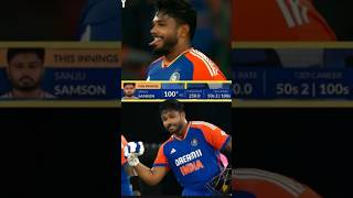 Sanju Samson 🇮🇳😎  Record 100 Runs Against Bangladesh Video #ind_bang #t20 #india  #sanjusamson