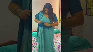 Easy Gujarati Saree Draping | A - Z Tutorial for Beginners #Shorts