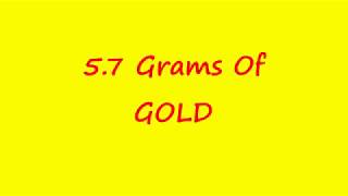 5.7 Grams of GOLD Western Australia