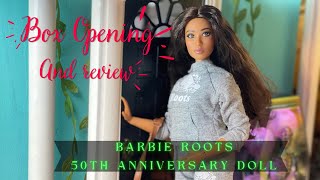 Barbie Signature ROOTS | 50th Anniversary Doll | Box Opening and Review | The Canadian Barbie!