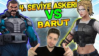 OYUNUN EN İYİ KARAKTERİNİ SEÇİYORUZ !! BARUT VS 4.SEVİYE ASKERİ WOLFTEAM