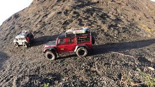 TRX-4 Defenders Cambusbaron Quarry Crawling