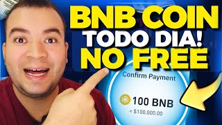 BNB COIN GANHE ATÉ $ 100 TOTALMENTE DE GRAÇA ( RECEBA BNB NO FREE ) Como ganhar dinheiro