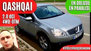 Nissan Qashqai 2.0 dCi Otomatik 4wd (2008) En dolu ve pahalı Qashqai #ütüilevideoçekenadam