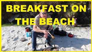 Breakfast on the beach MORAR