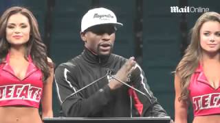 Mayweather coy on rematch but happy to...